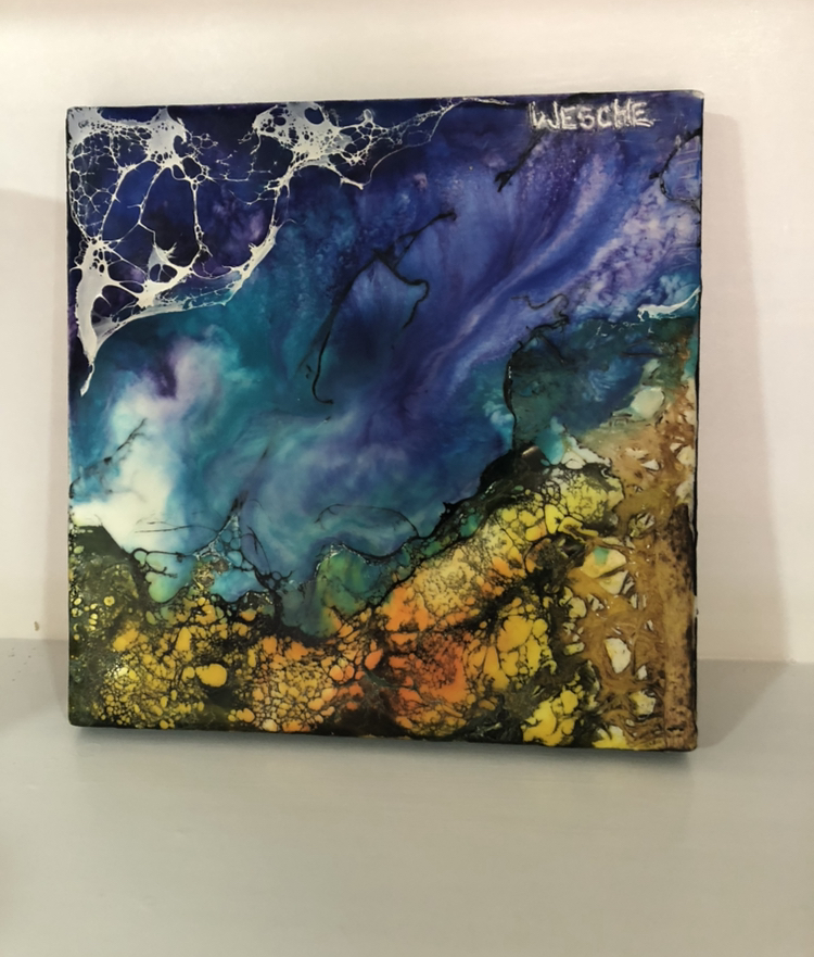 Pintura de Diana Wesche — misticismo y arte